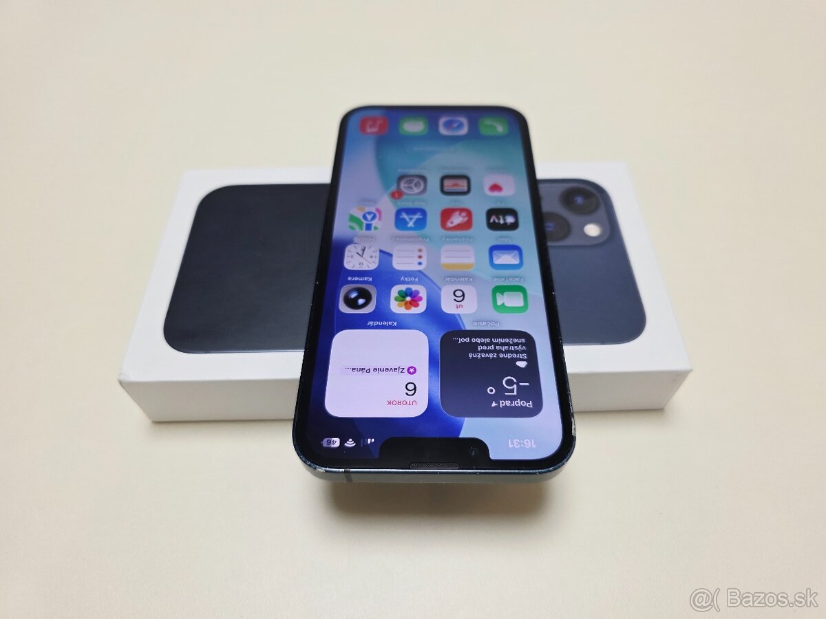 APPLE IPHONE 13 128GB MIDNIGHT,BATERKA 100% - 4