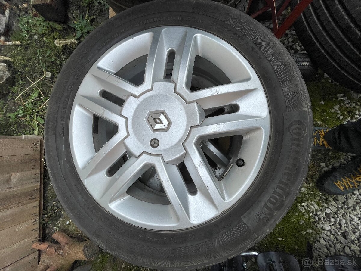 Renault 4x100 205/55R17 letne 99% stav - 4