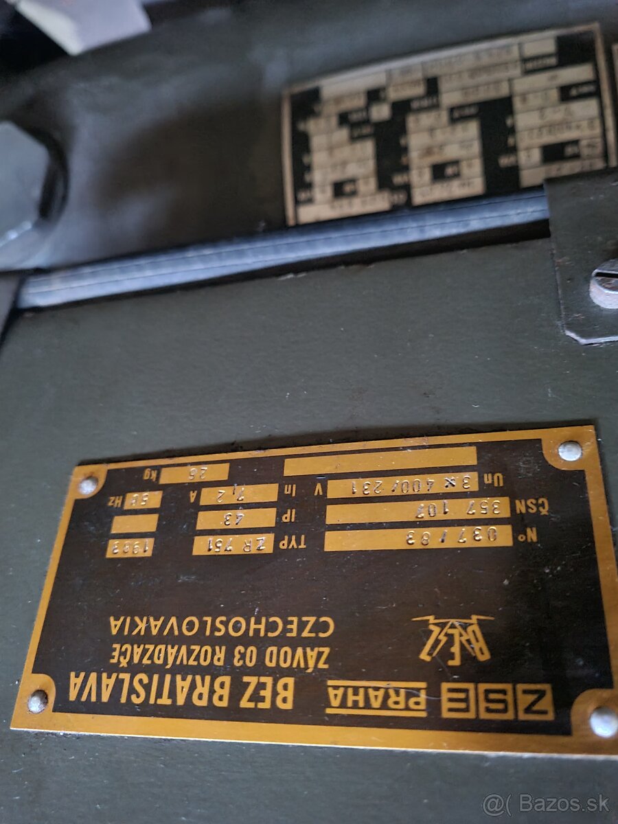 Vojenská elektrocentrála 4kw - 4