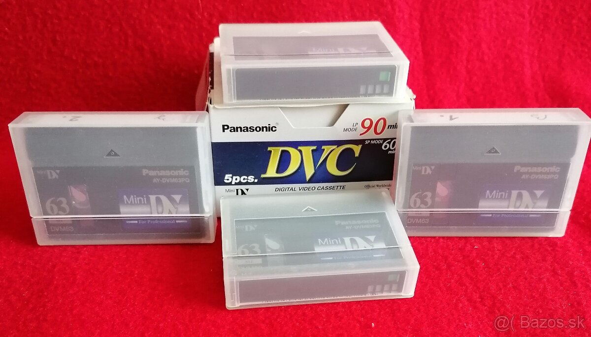 Digitálne MiniDV kazetky - 4