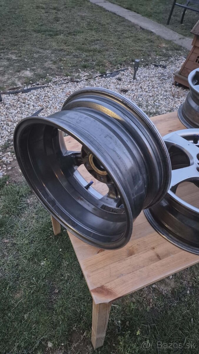 4 Alu disky 6,5Jx15.....roztec 112 ....ce - 4