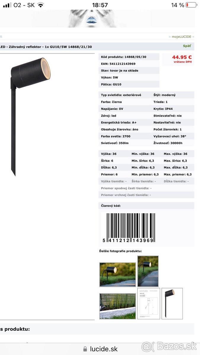 Reflektory do zahrady NOVE - 4