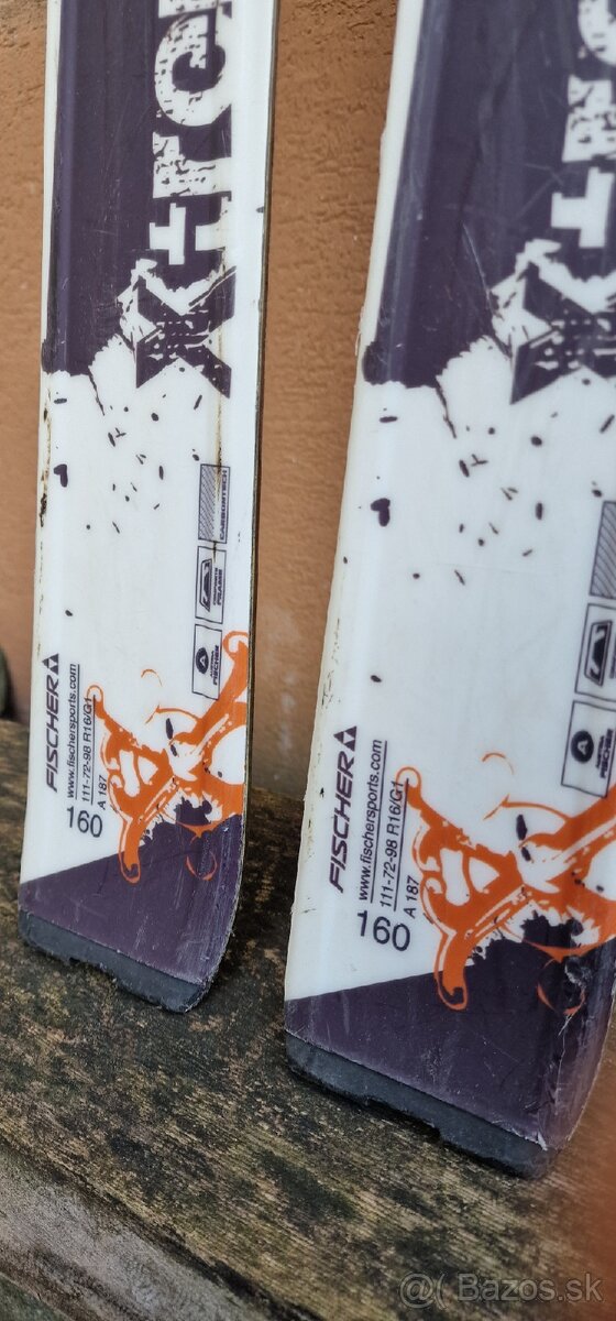 Skialp lyže Fischer Xtreme + pásy - 4