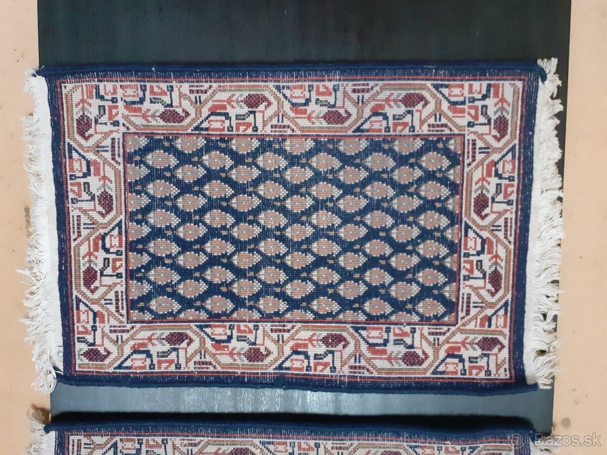 Malé vlnené perzské koberce - 4