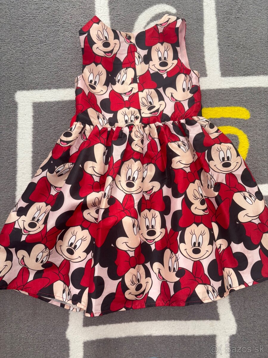 Šaty H&M Minnie v.128 top stav - 4