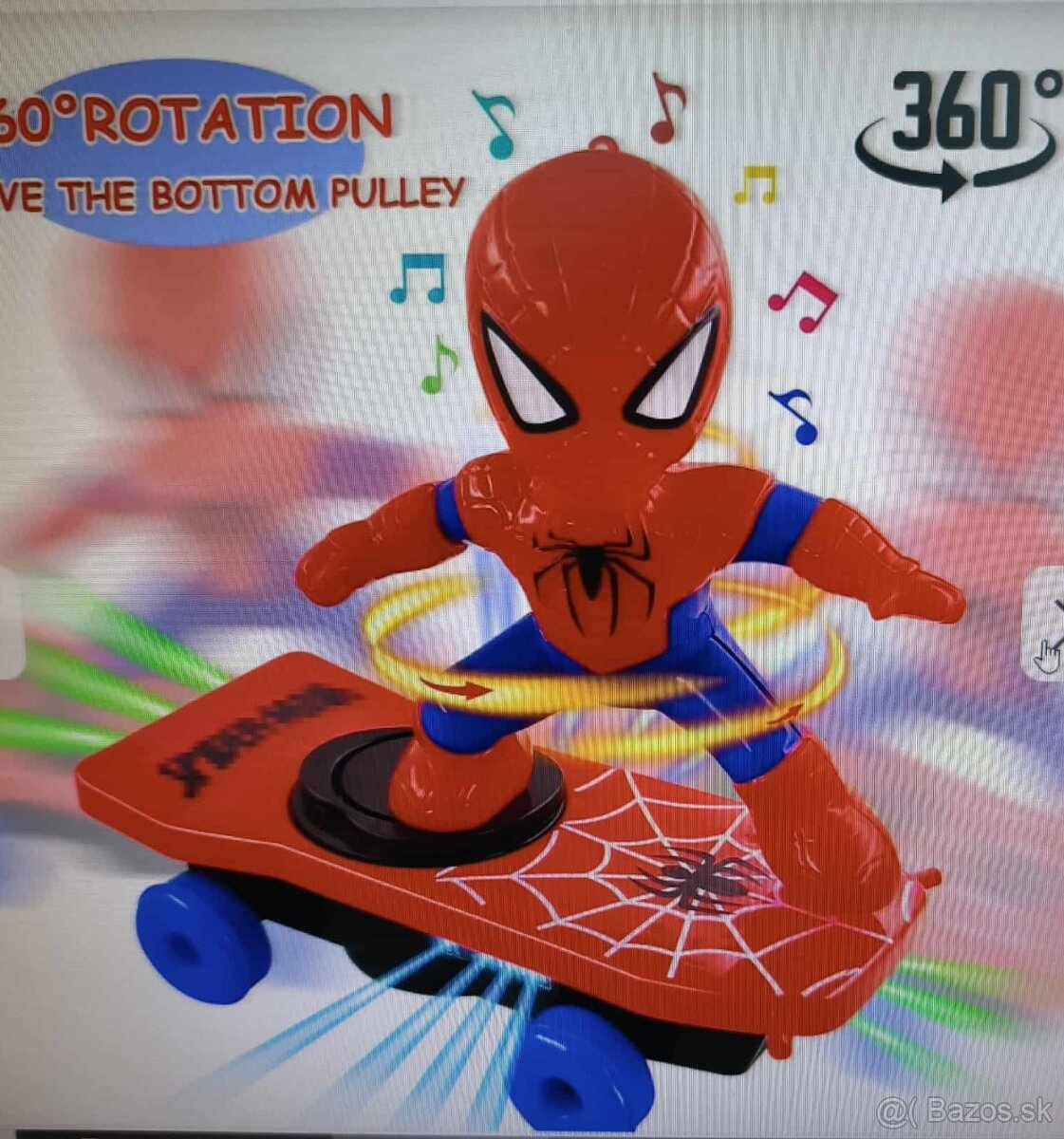 Spiderman na elektrickom Skateboarde - 4