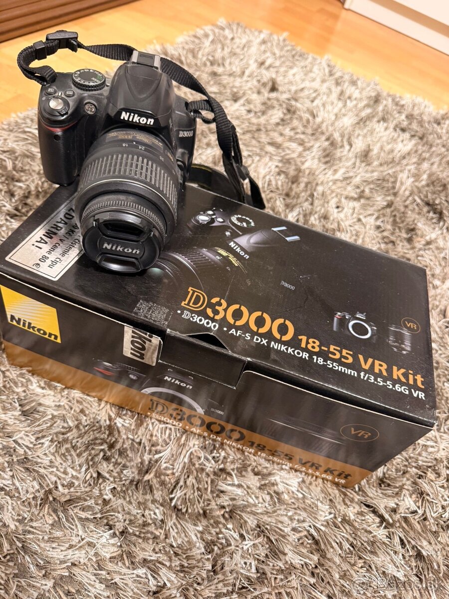 Predám fotoaparát Nikon D3000 - 4