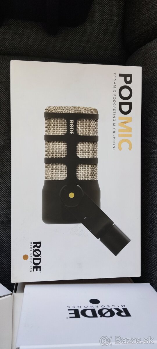 Mikrofón RODE PODMic + stojan Rode DS01 - 4