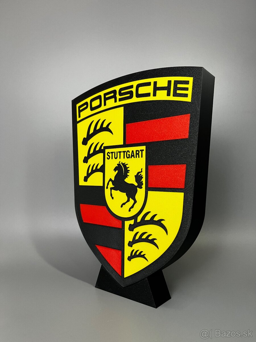 Porsche LED logo lampa - 4