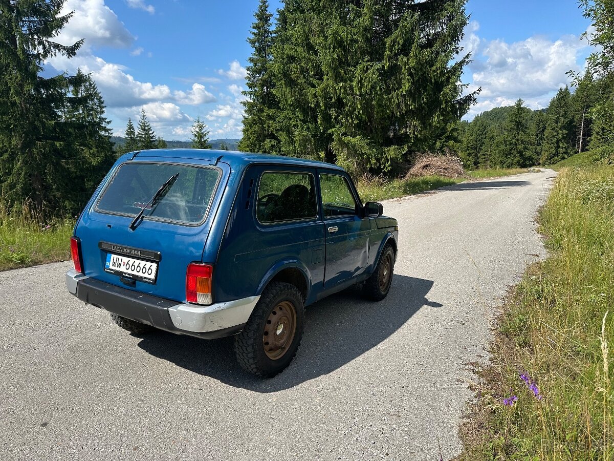 lada niva 1.7 i 2015 4x4 nová stk a ek