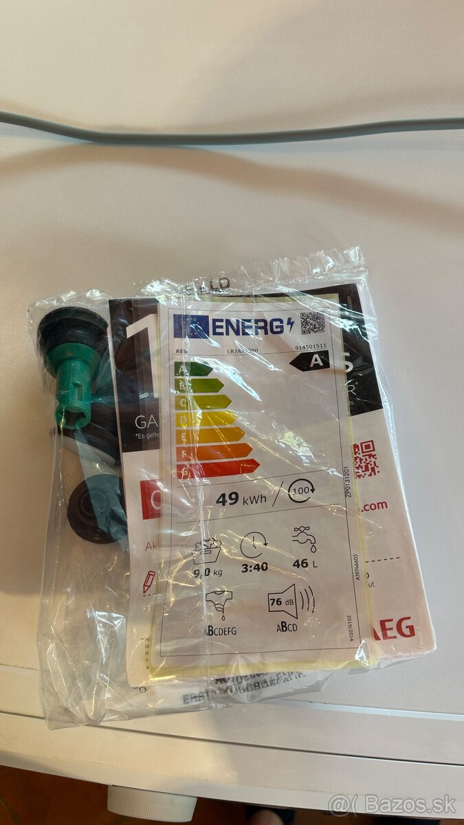 Práčka AEG LR7A70690 Série 7000 s ProSteam® a ProSense® Tech - 4