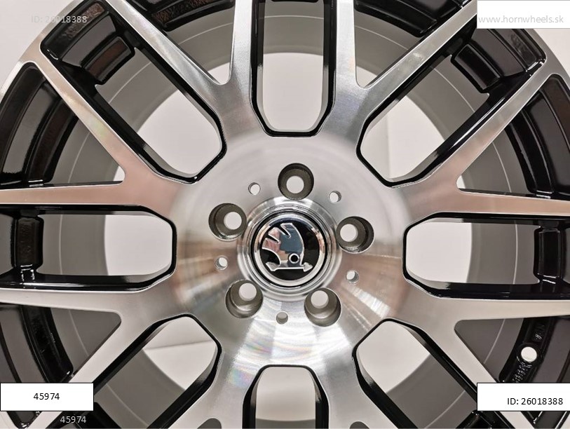 Škoda Kodiaq, Vw Eos alu disky 7,5x17 5x112 ET35 1201 - 4