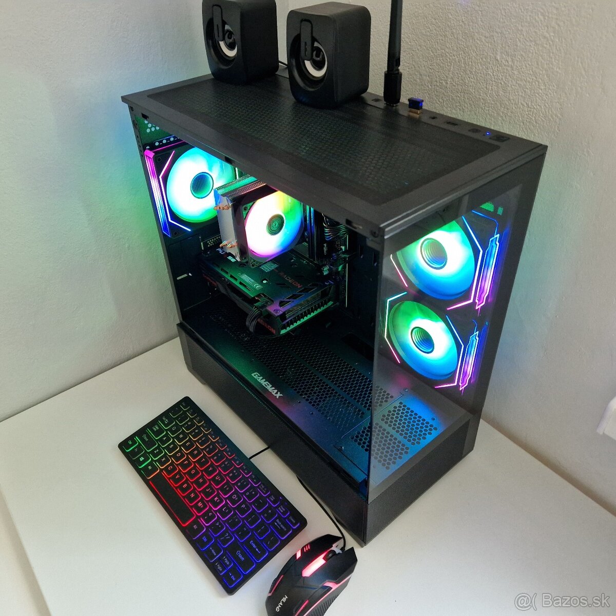 PC RYZEN 5 5500 / RX 6600 8 GB/ 1 TB MVMe / 32 GB RAM - 4