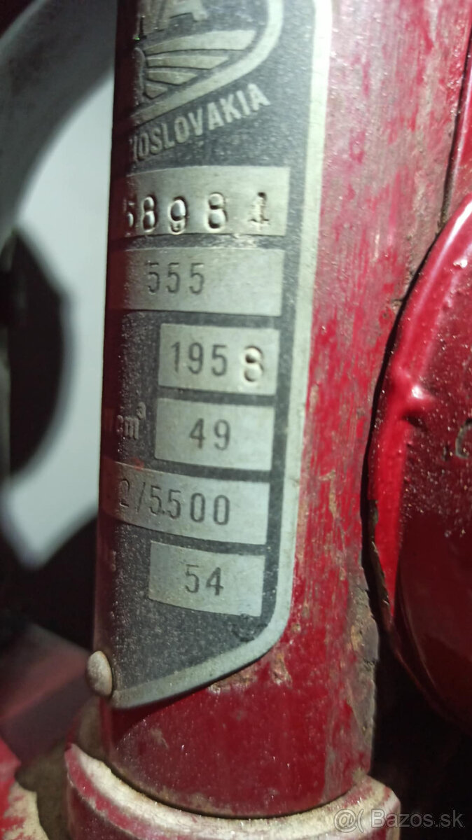 Prodám 2ks/dvě motorky JAWA 555 - 4