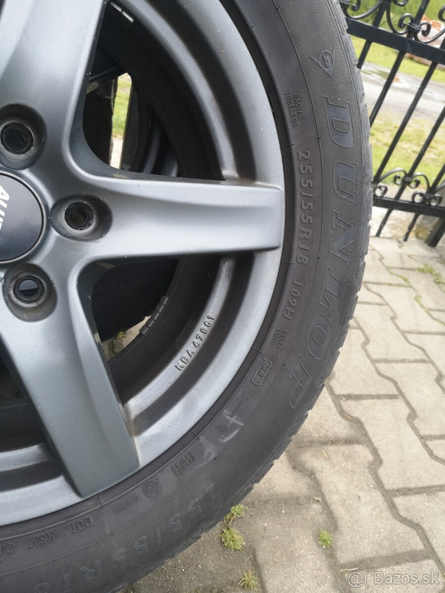 Letné kolesá 255/55 R18, touareg - 4