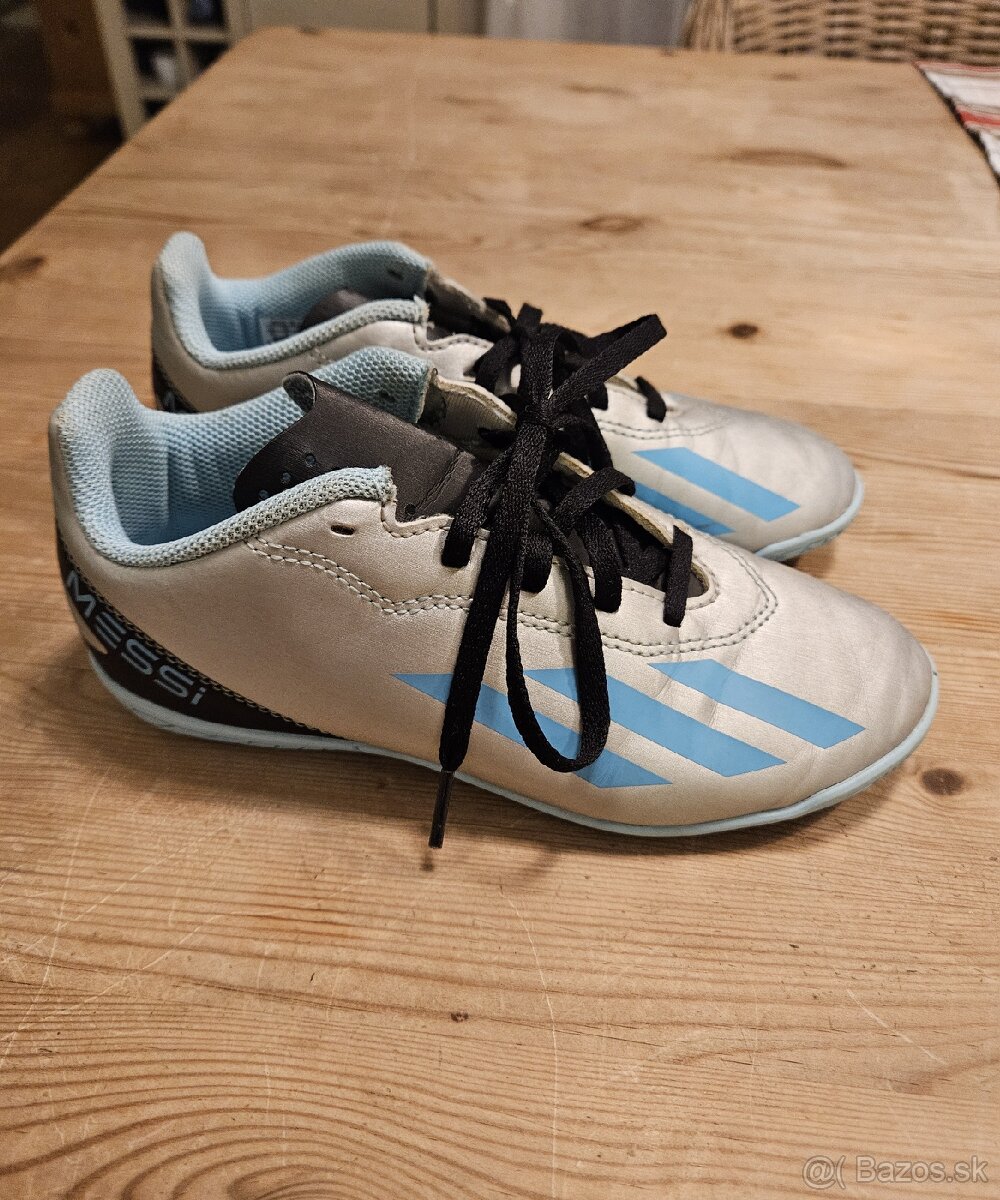 Detská halová obuv Adidas Messi veľkosť 34 - 4