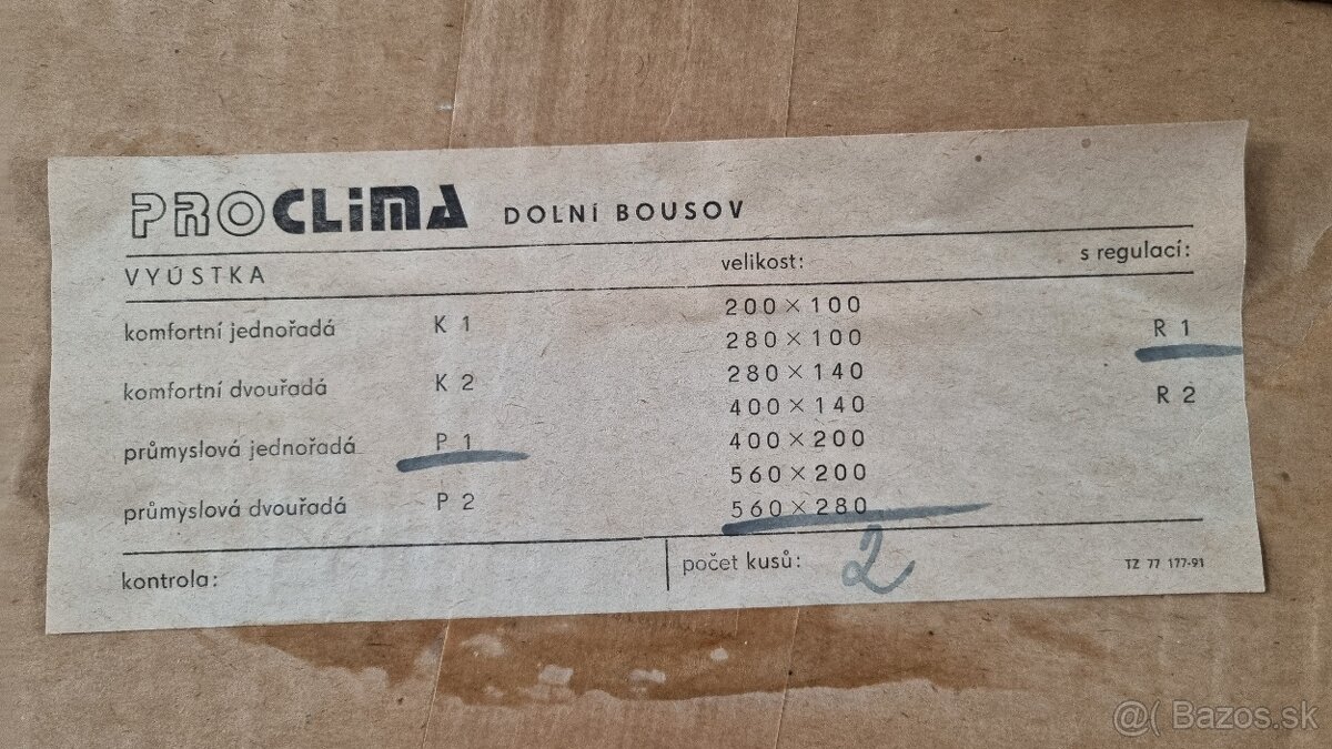 Ventilátory,Výustky,Mriežky,Vzduchotechnika,Odvetranie - 4