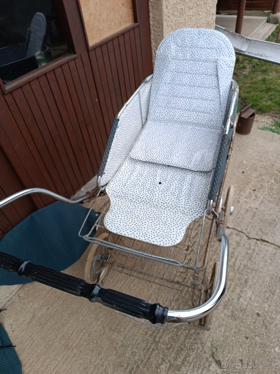 Predám retro kočík - 4
