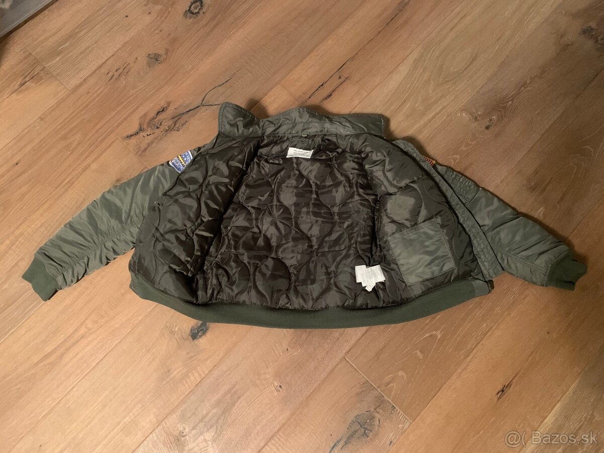 Bunda bombera, letecká bunda, velkost 146 - 4