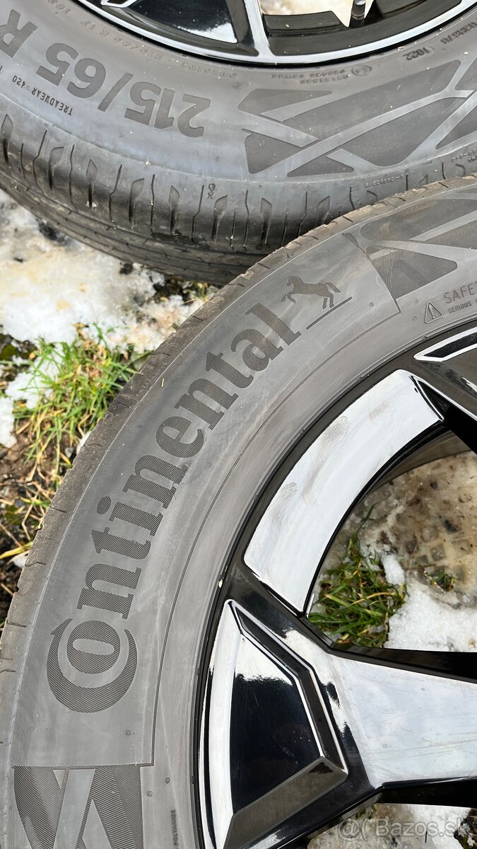 Letné kolesá 5x112 r17 Tiguan - 4