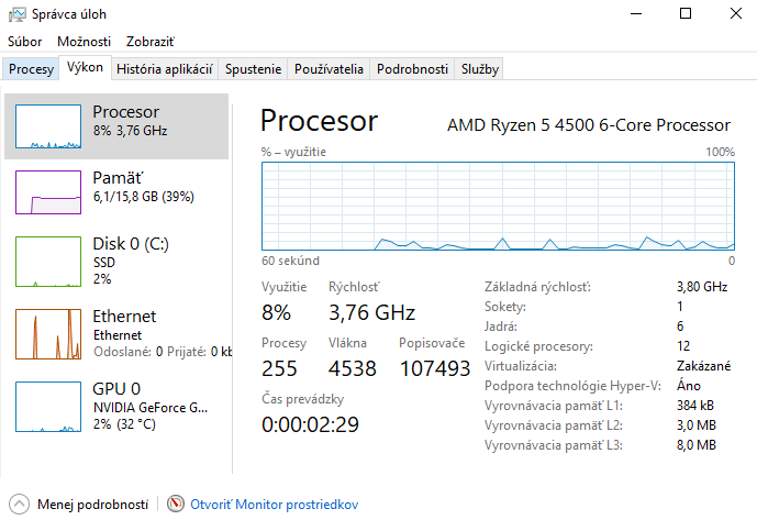 AMD Ryzen 5 4500 - 4