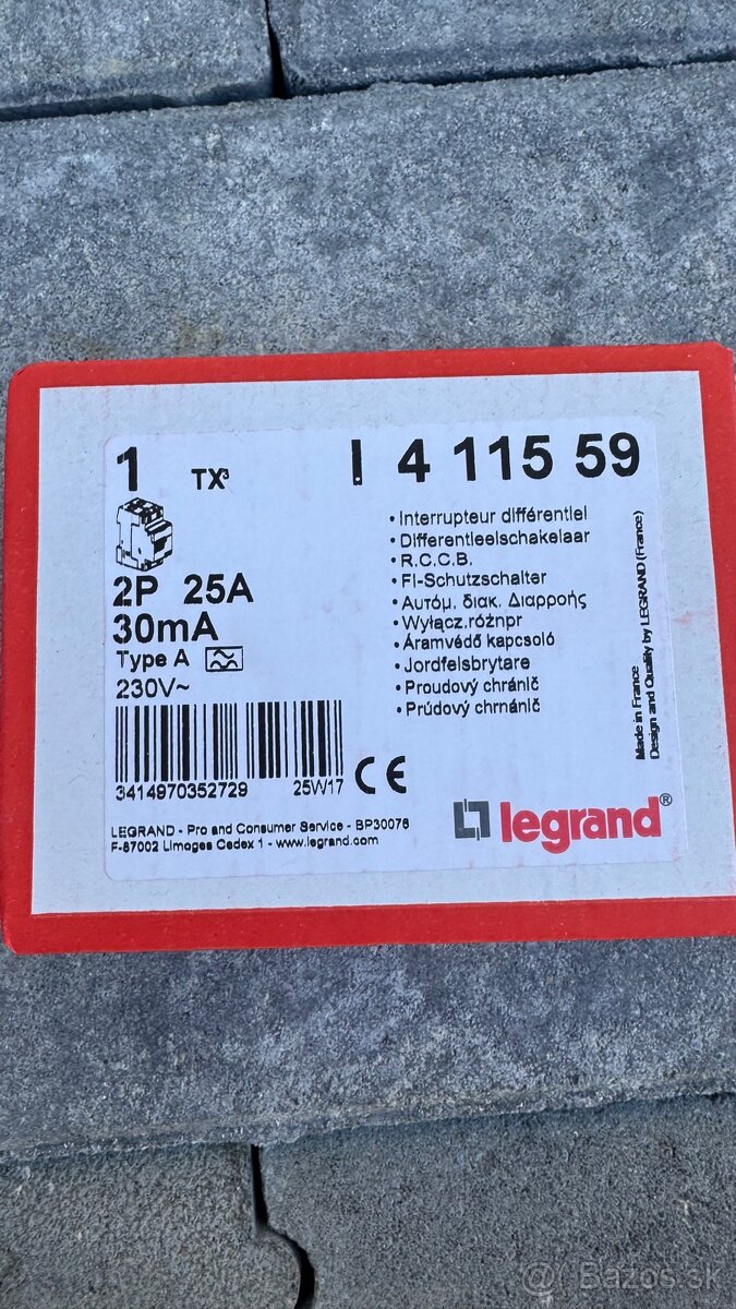 Predám nové elektroinštalačné materiály Legrand - 4