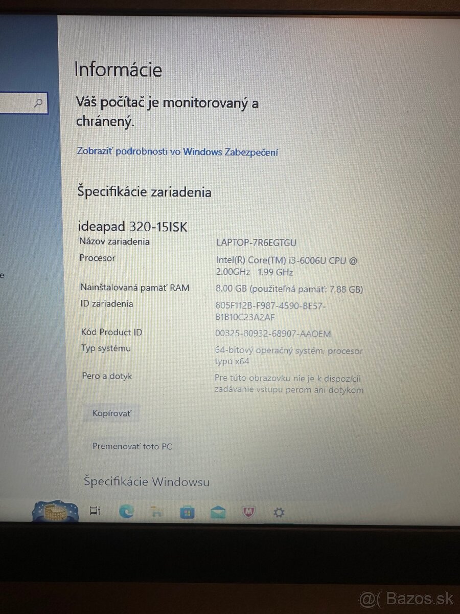 Notebook Lenovo - 4