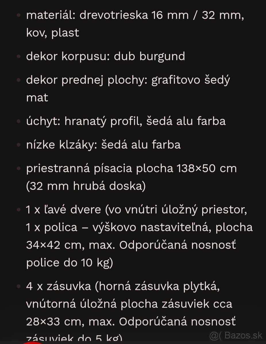 Predam pisaci stol - 4