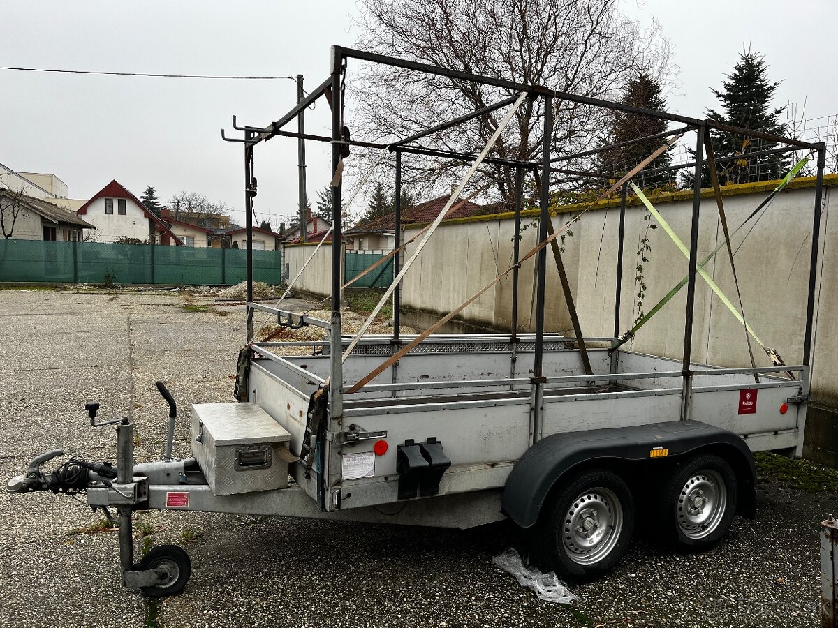 Dvojnápravový brzdený príves - 4