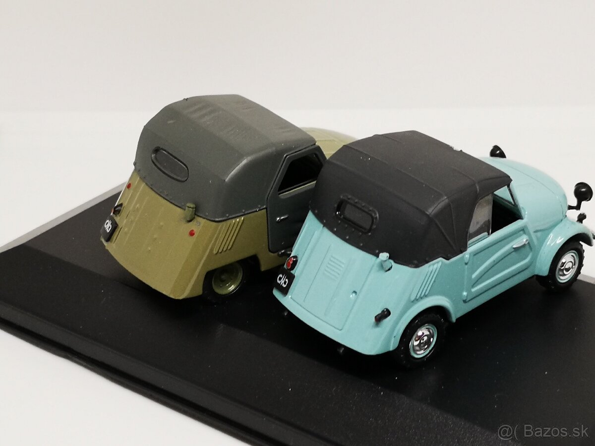 Predám zberateľské modely autíčok SMZ S 3a , S1L, 1:43 - 4