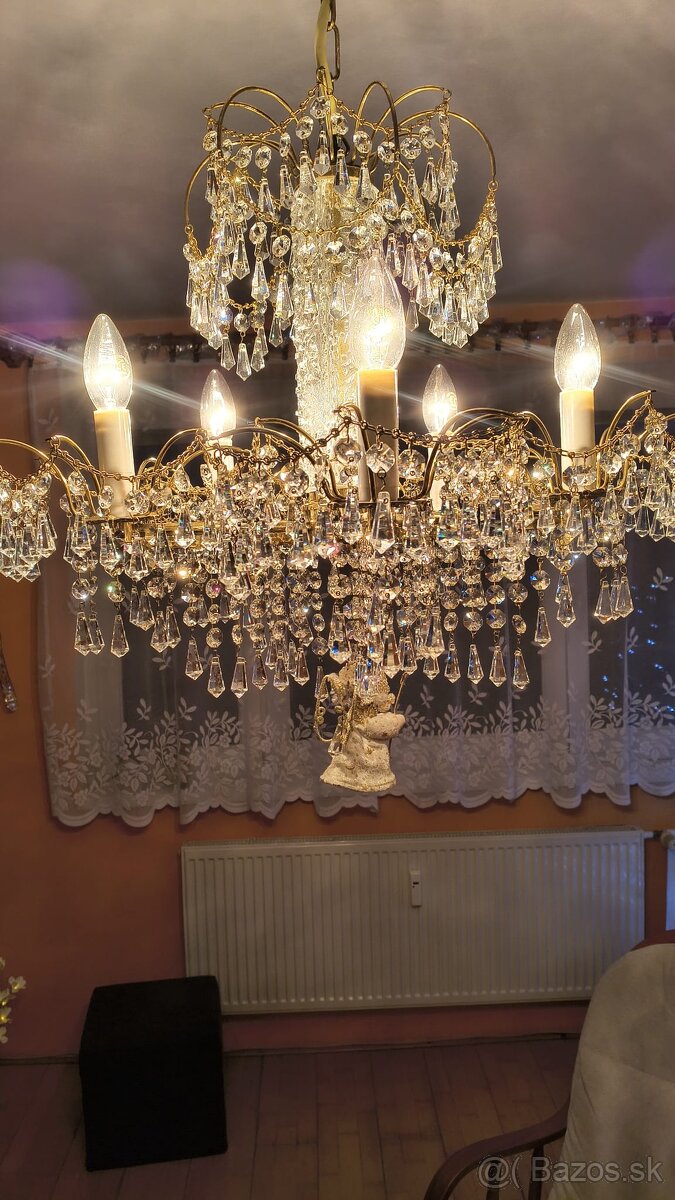 Krištáľový luster - predám - 4