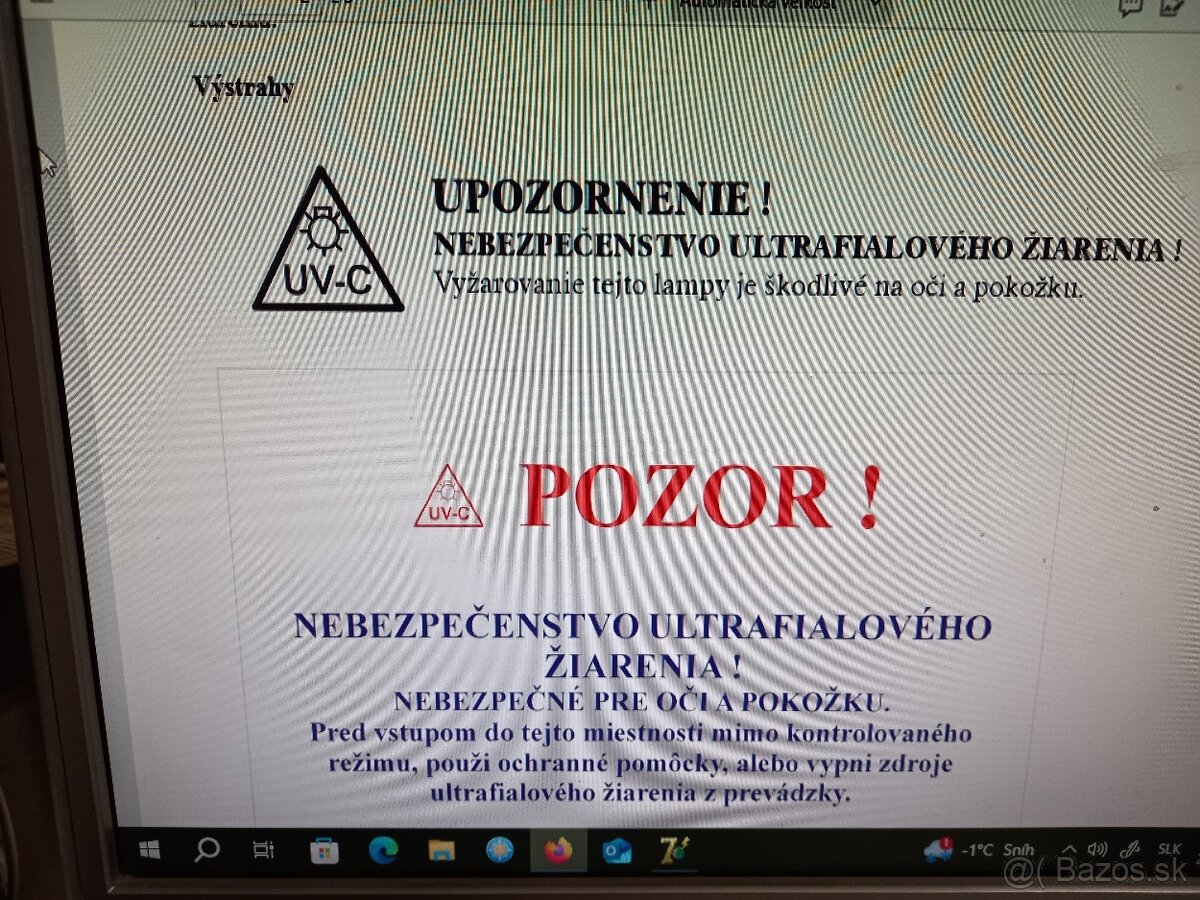 Predám dezinfikujúci žiarič - 4