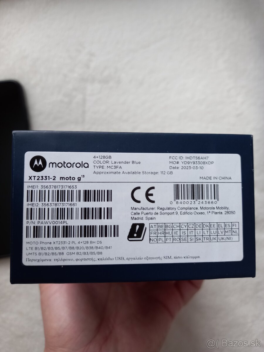 Predám smartfón Motorola moto g 13 - 4