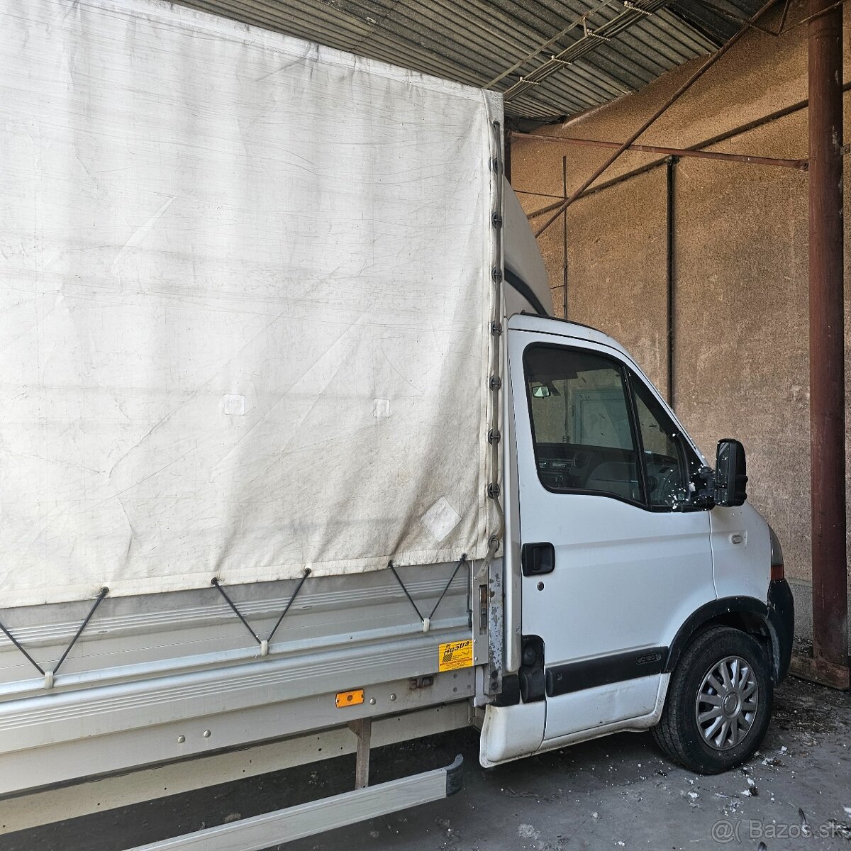 Renault Master 2.5 dCi valník s plachtou - 4