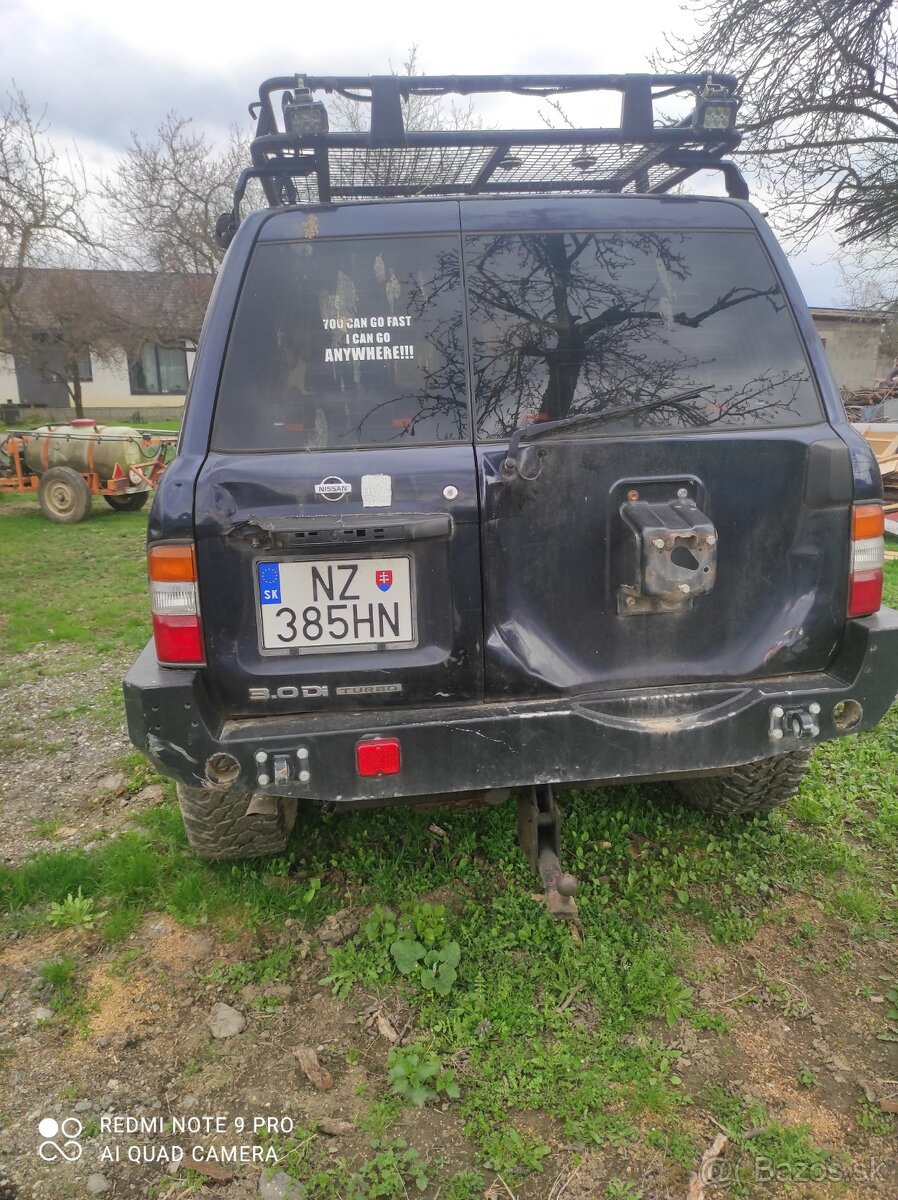 Nissan patrol y61 offroad úprava