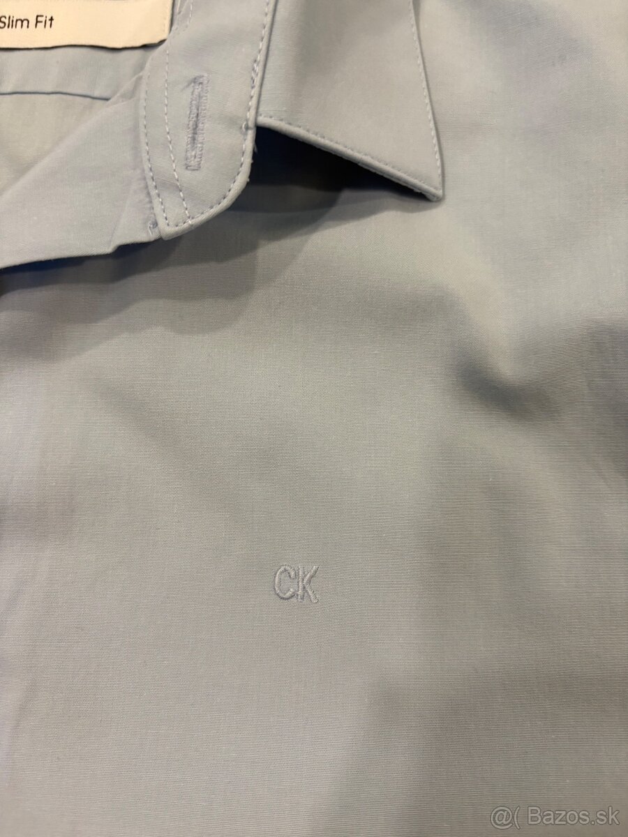 Calvin Klein panska slim fit kosela S - 4