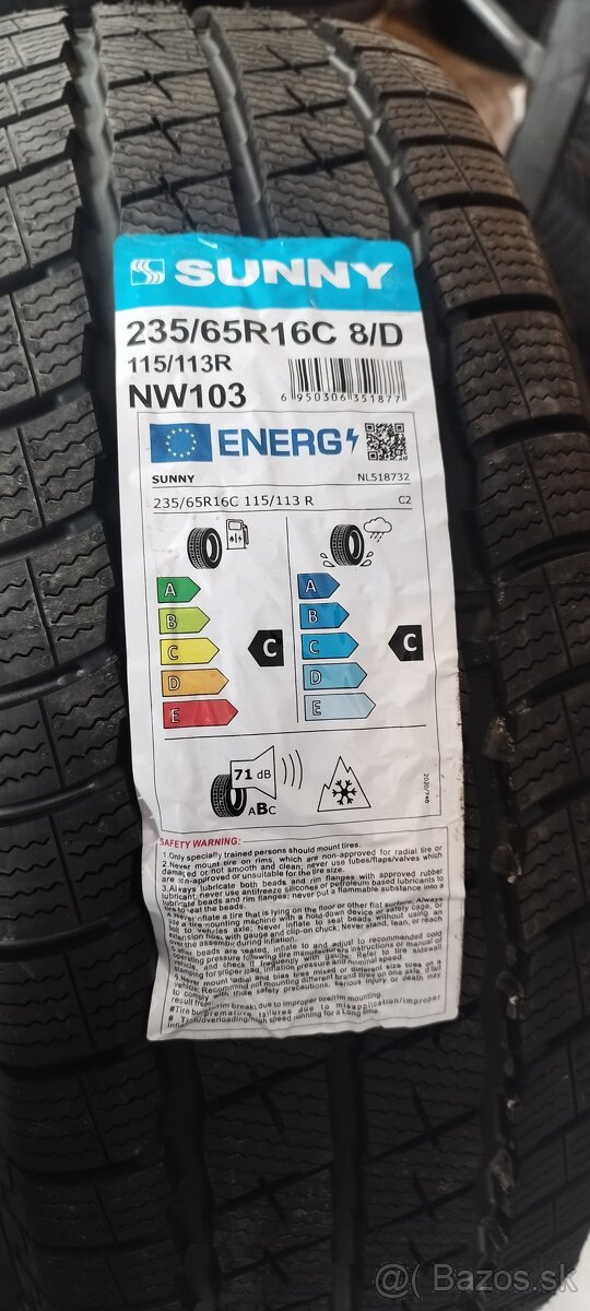 Zimné pneumatiky 235/65 r16C - 4