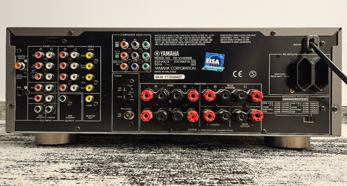 Yamaha RX-V440RDS titan 5.1 kanálový receiver - 4