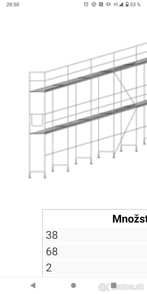 Prenajmem fasádne lešenie. - 4