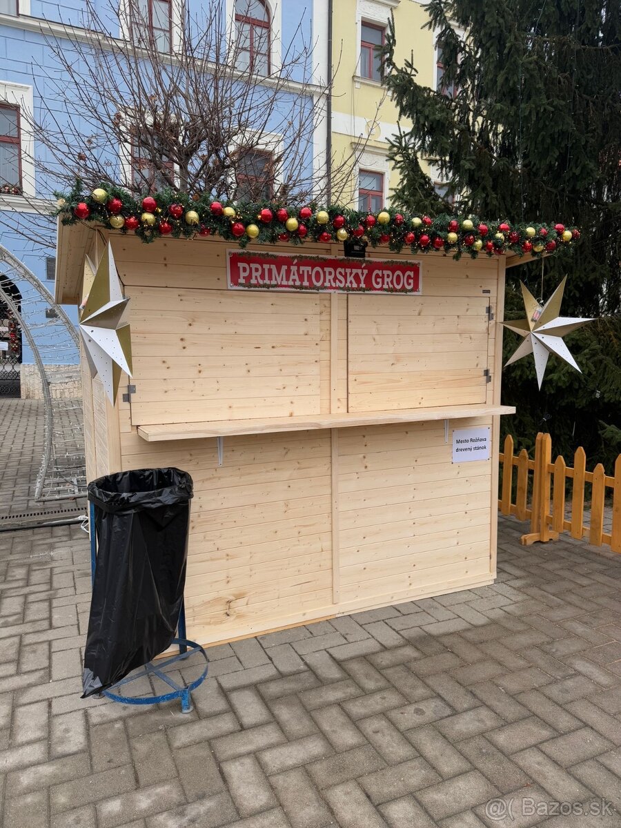 Prenájom drevených stánkov na vianočné trhy a podujatia - 4