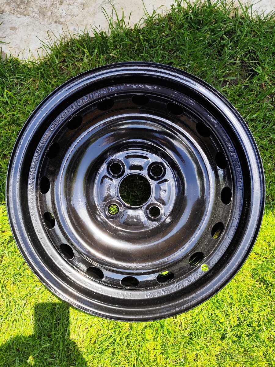 Predám 4ks oceľové disky 5,5Jx15 - 4