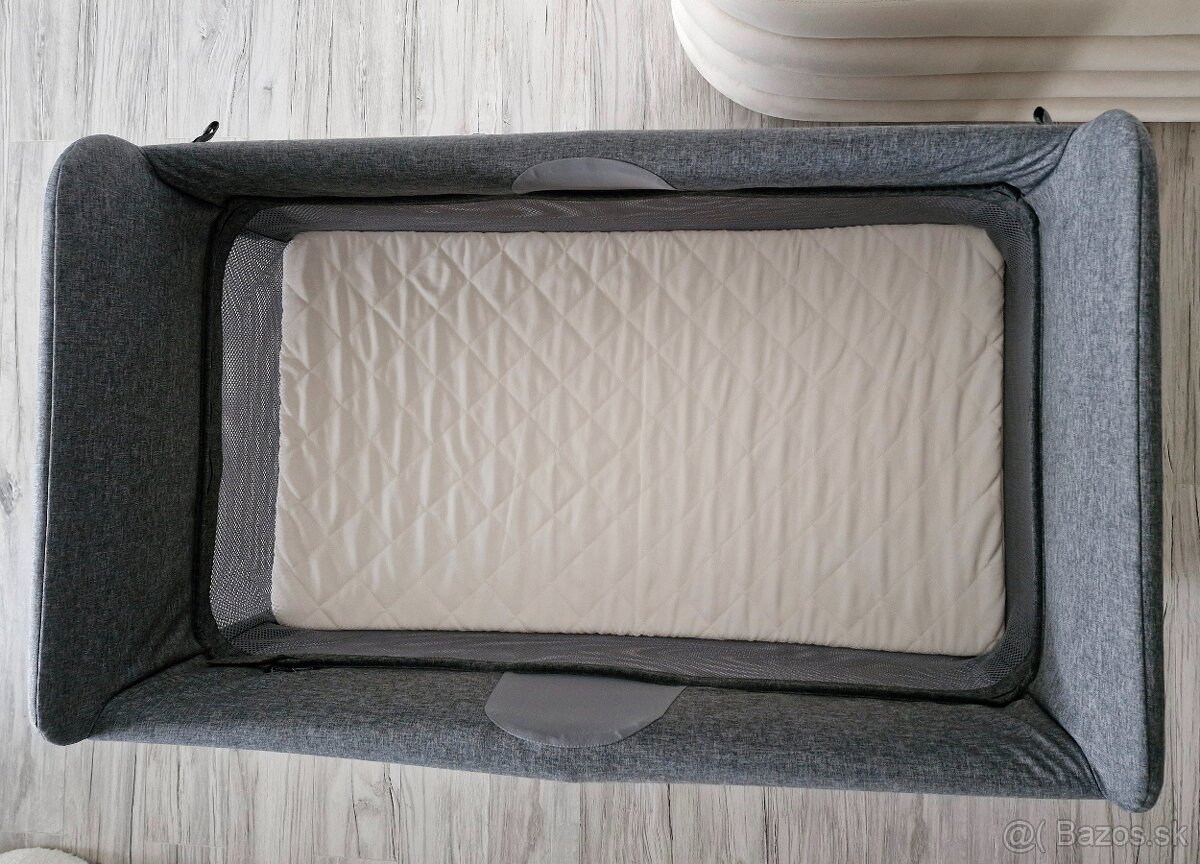 Bugaboo Stardust grey melange postieľka - 4