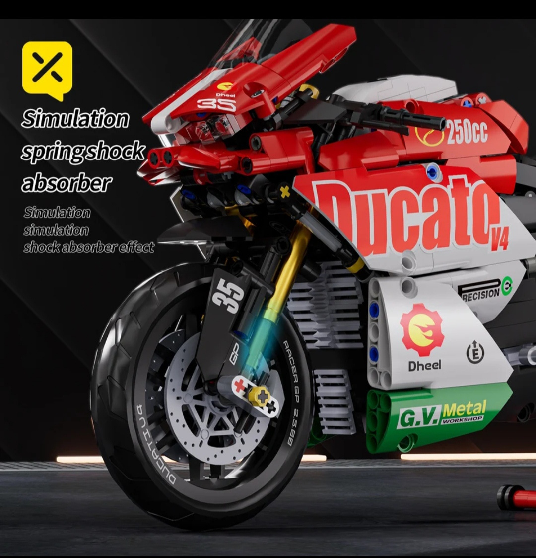 Nová stavebnice motorky Ducati - 4