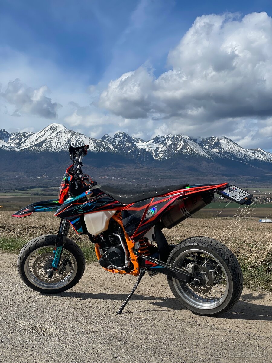 Supermoto KTM 625 - 4