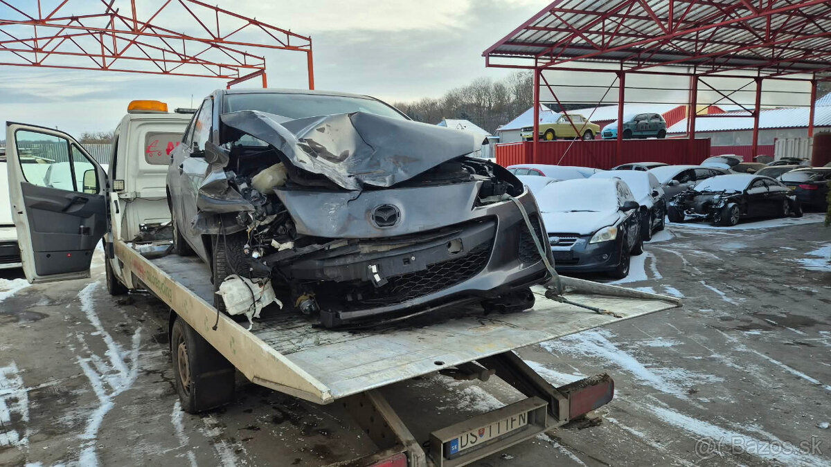Mazda 3 1,6CiDT 85kw kód motora: Y6 - 4