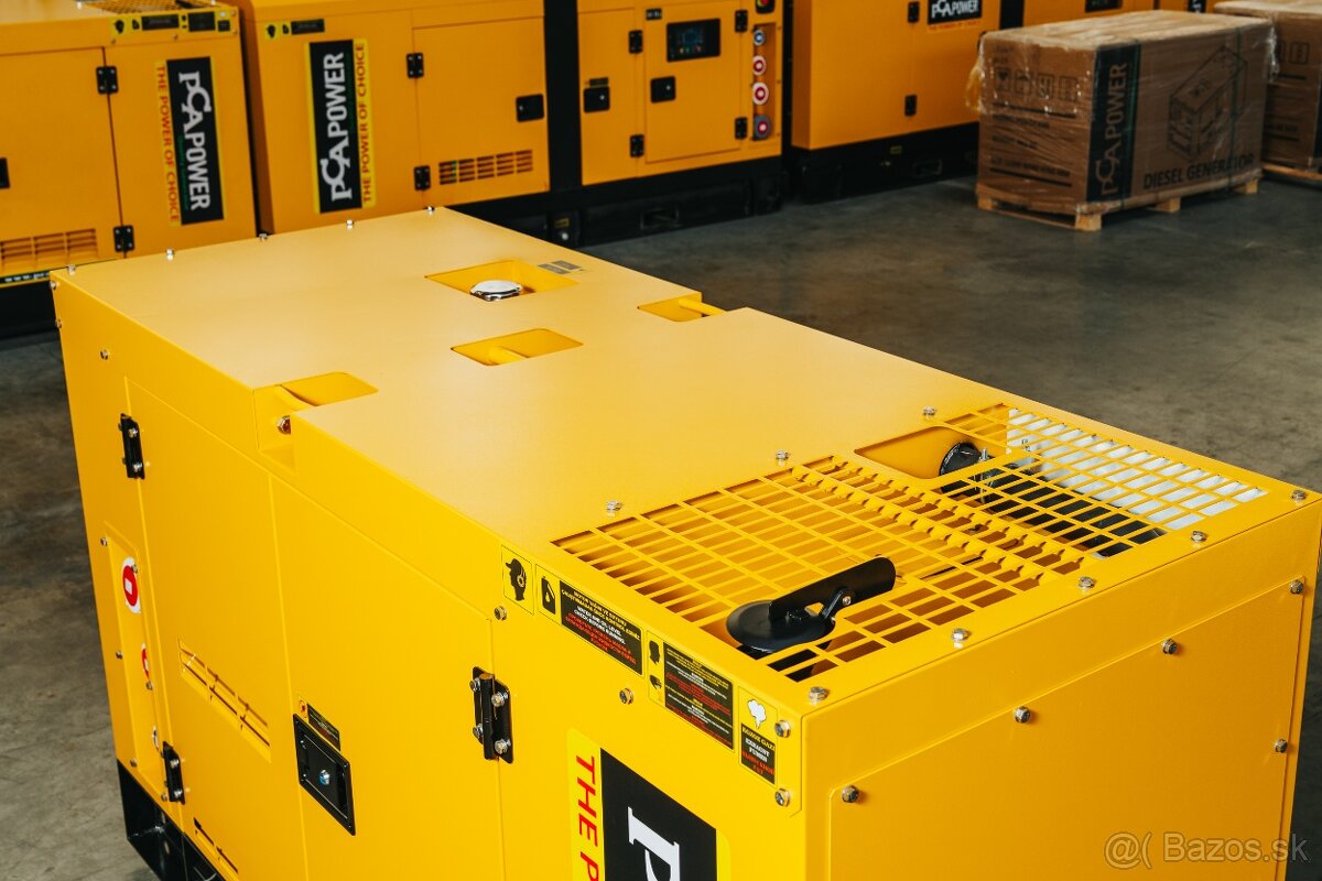 Naftová elektrocentrála PCA POWER 35 kVA s ATS. - 4