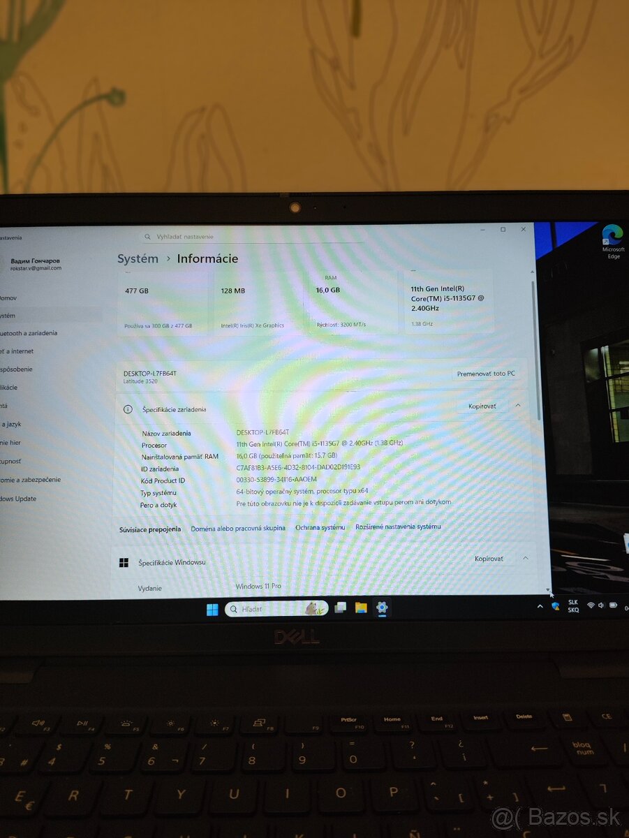 Dell Latitude 3520 i5-1135G7/16 GB/512 Gb SSD - 4