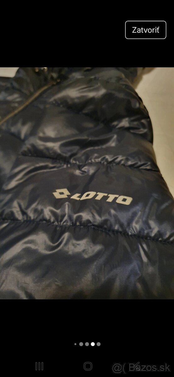 Dámska, lesklá, prešívaná bunda Lotto - 4