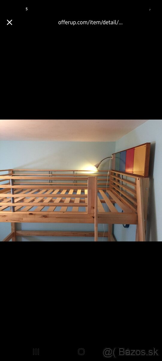 Predám raritnú IKEA posteľ FJELLDAL – už sa nevyrába - 4