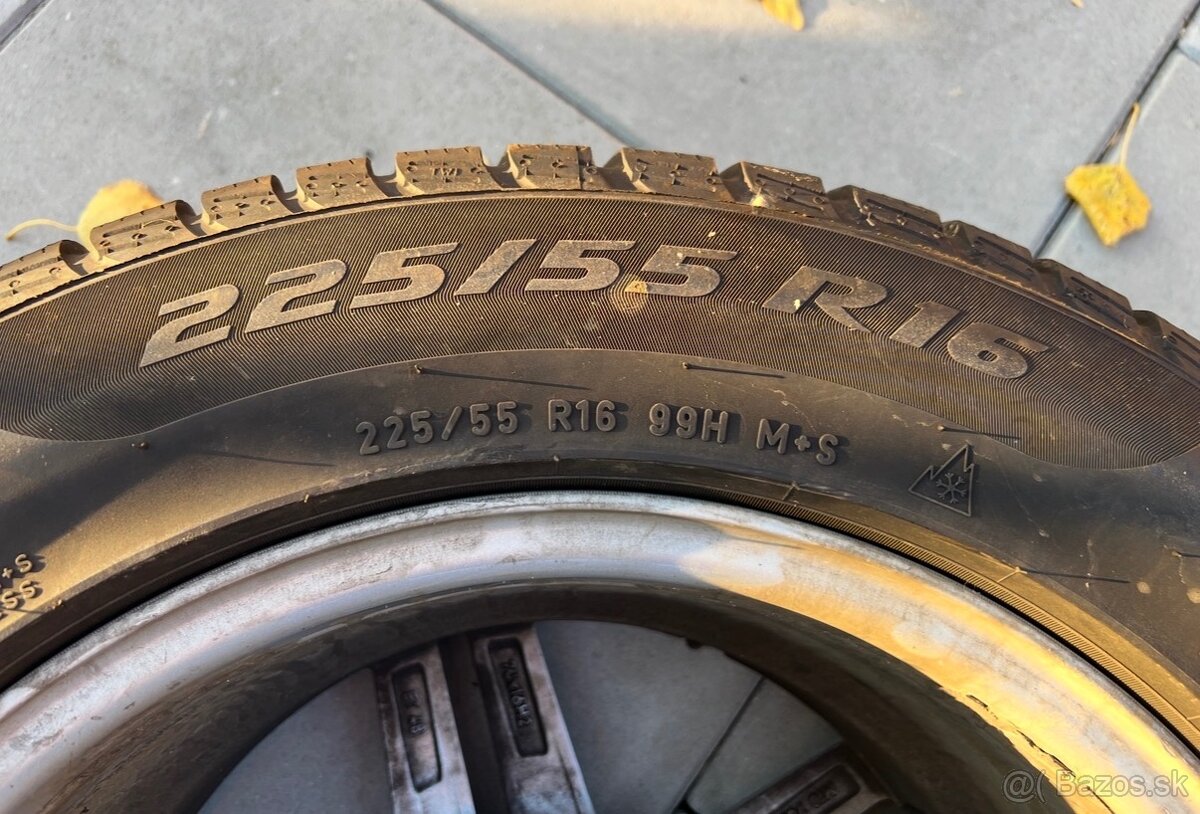 Disky R16 so zimnými pneumatikami Pirelli SottoZero 3 rozmer - 4